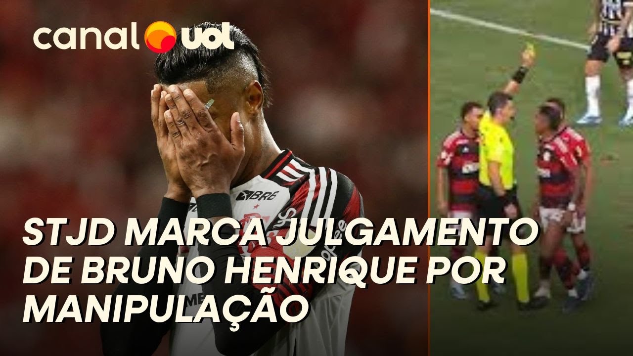 BRUNO HENRIQUE: STJD MARCA JULGAMENTO DO JOGADOR DO FLAMENGO, SUSPEITO DE MANIPULAÇÃO DE PARTIDA