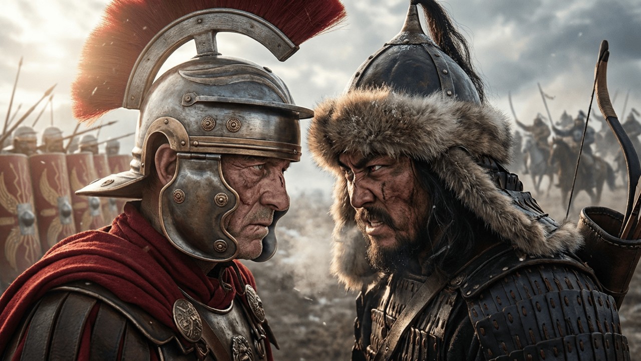 1万ローマ軍団兵 vs 5千モンゴル騎兵 | 歴史上最強の歩兵 vs 騎兵