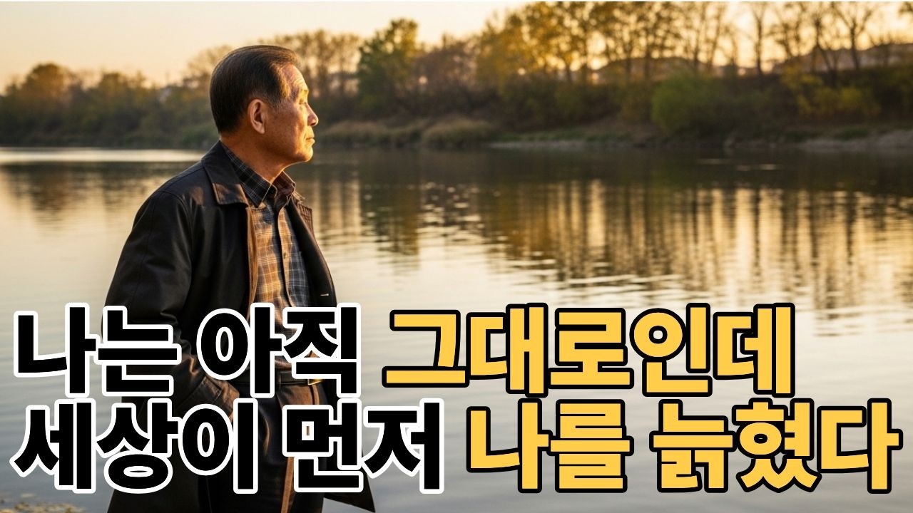 나는 아직 그대로인데, 세상은 나를 먼저 정리해버렸습니다