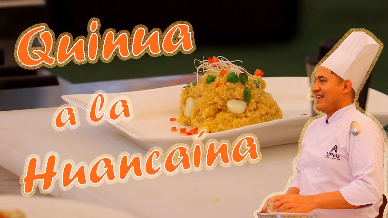 Chef Alex Sánchez prepara “Quinua a la Huancaína” | Cocina Peruana Saludable en la UPeU