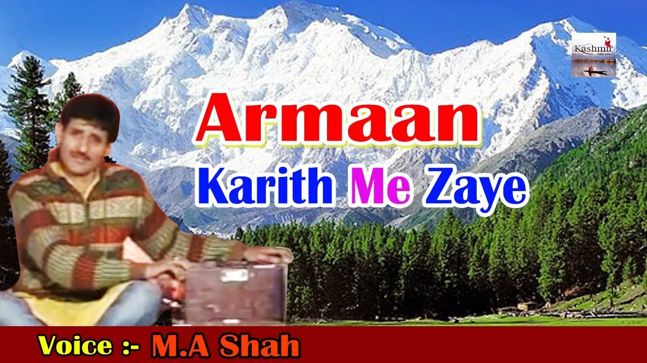 New Kashmiri Song | Armaan Karith Me Zaye - Zindi Tasveer M | Manzoor Ahmad Shah | Kashmir Valley