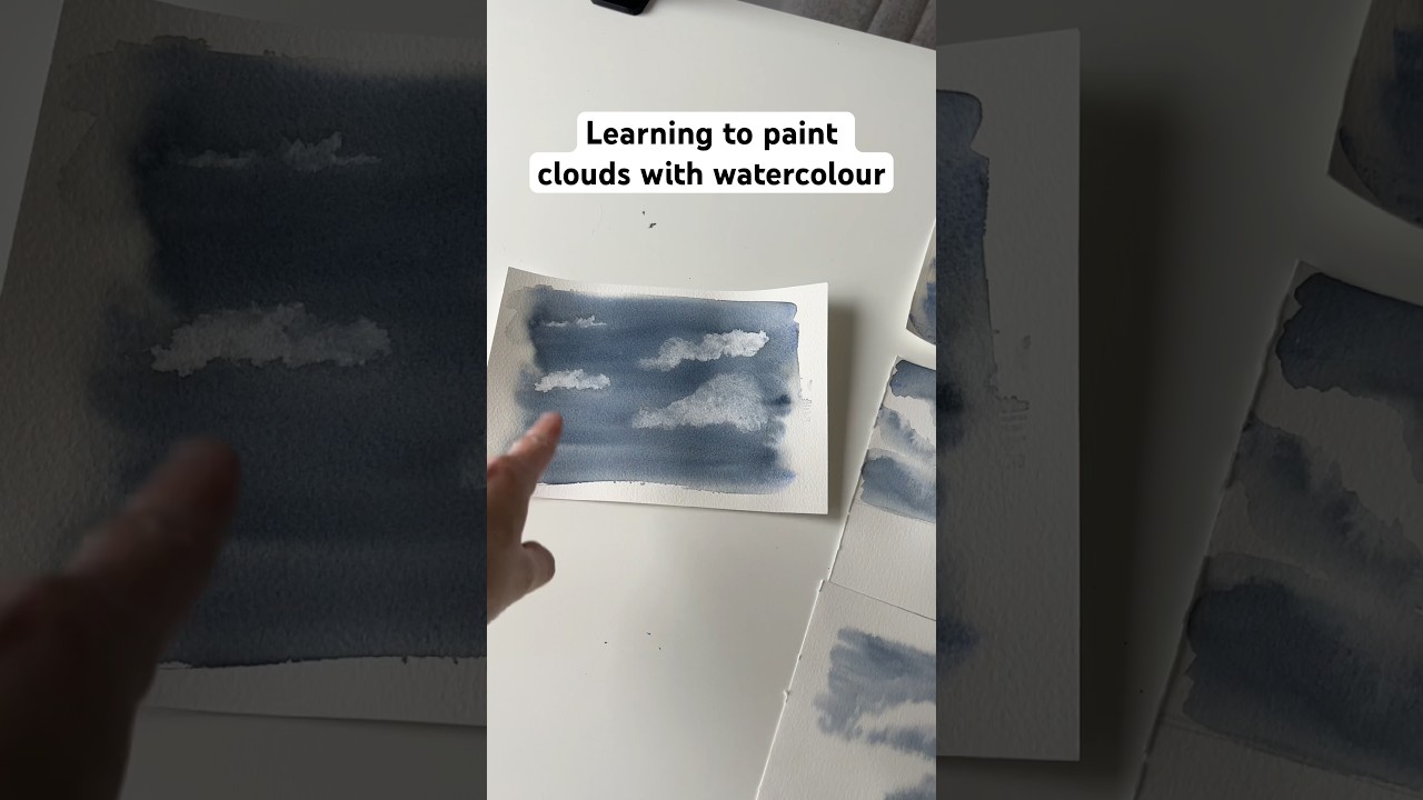 Почему облака так сложно рисовать? 🎨☁️ 