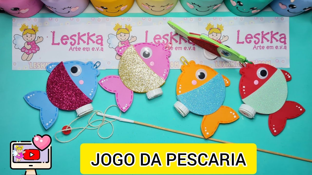 DIY - RECURSO PEDAGÓGICO - JOGO DA PESCARIA