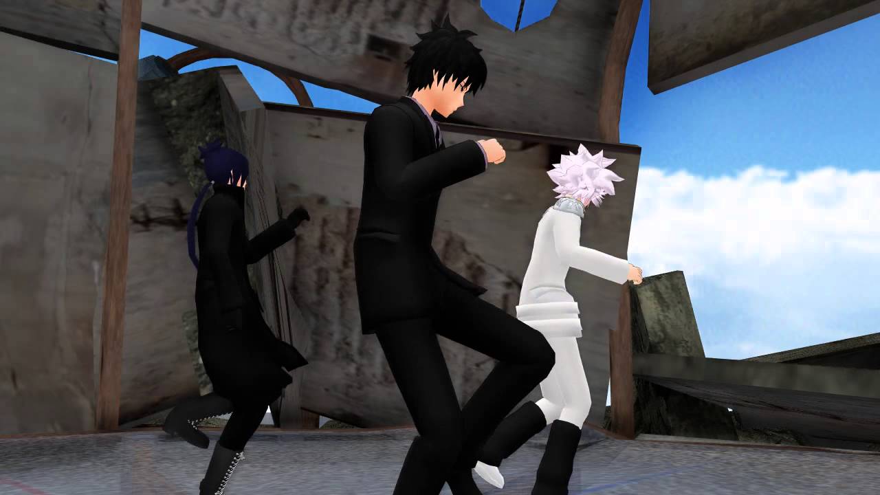 【MMD】白蘭＆雲雀＆骸／Spring Shower【REBORN!】