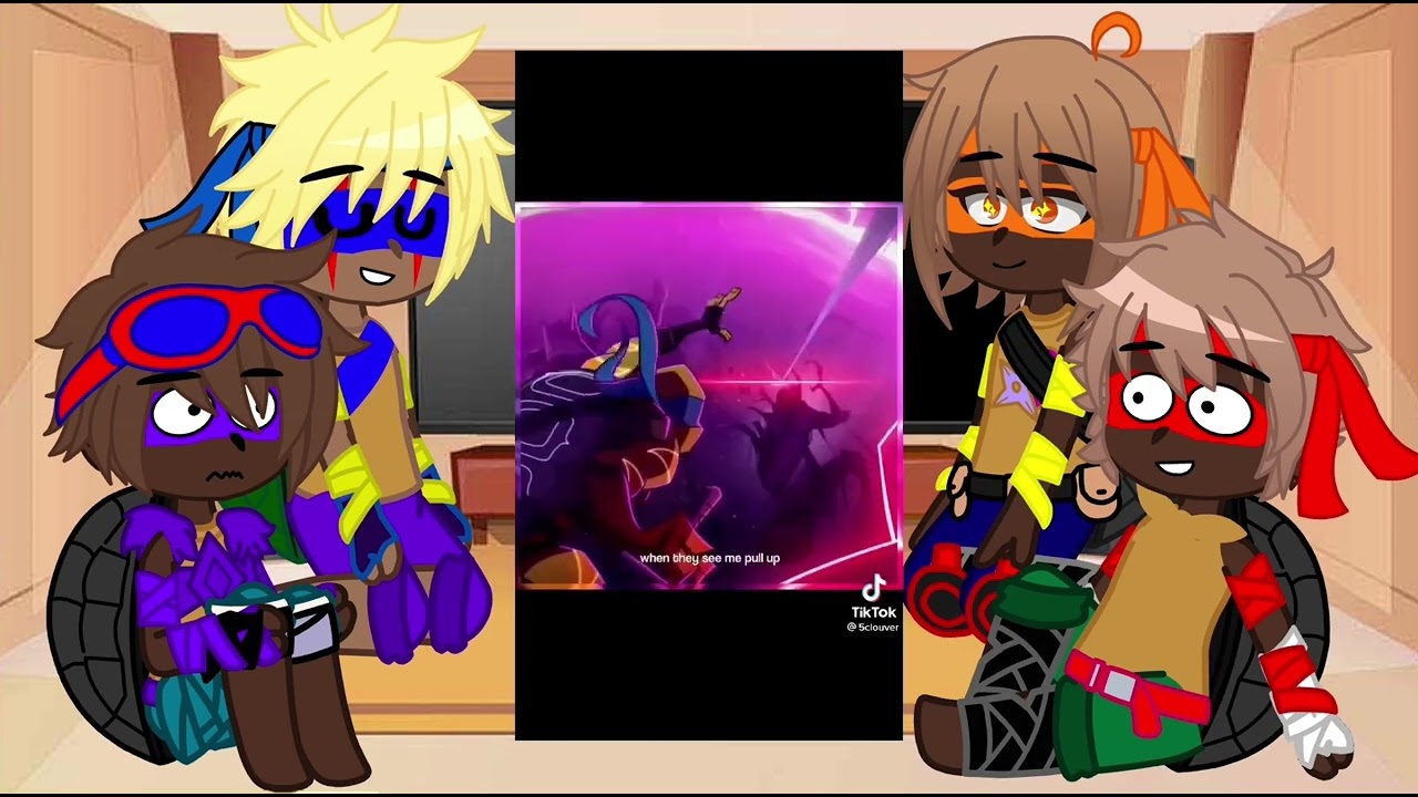 ROTTMMT react to Leo // ROTTMMT // GMVR // Hybrid Au // Half-human half-turtle