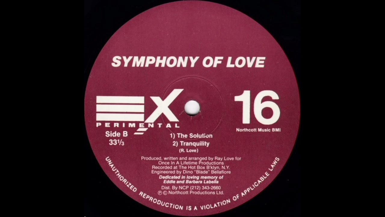 Symphony Of Love - The Solution (1993)