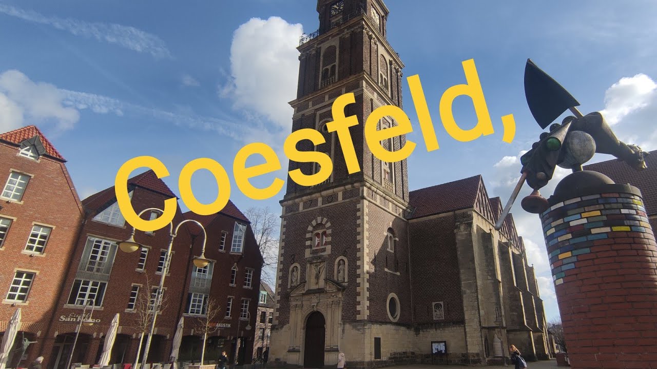 COESFELD , Прогулка по городу.