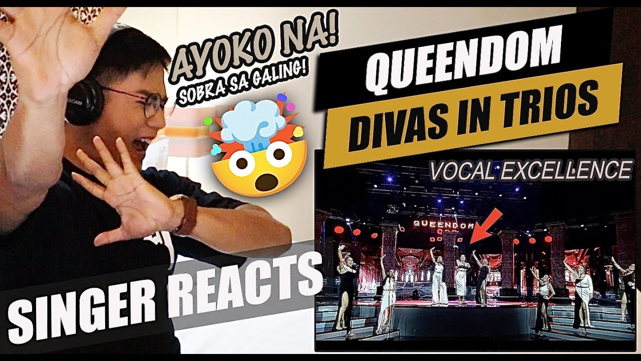 Trio ‘biritan’ with the Divas of the Queendom! | All-Out Sundays | SINGER REACTION