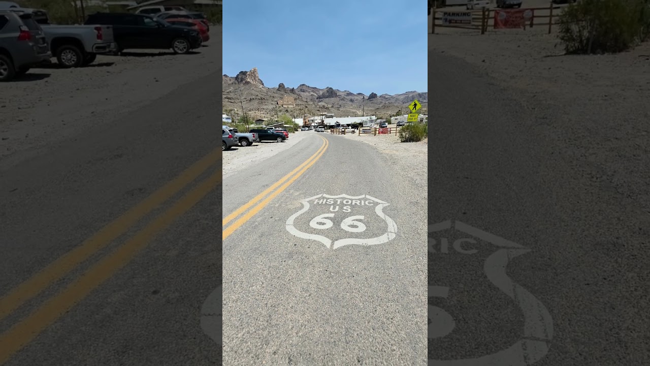Welcome to Oatman Arizona on Route 66