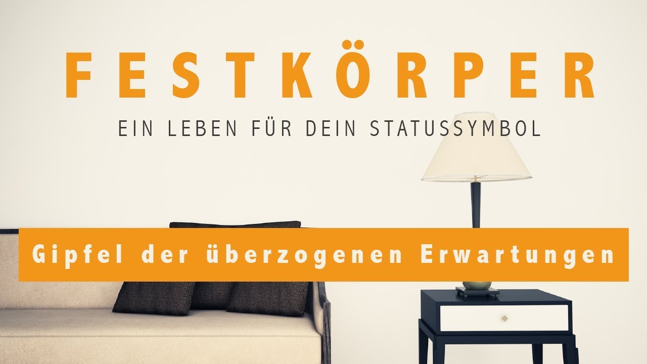 Gipfel der &uuml;berzogenen Erwartungen - FESTK&Ouml;RPER