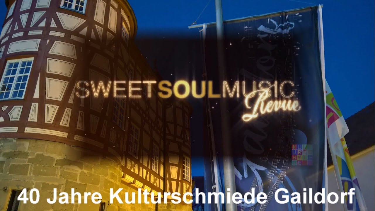 40 Jahre Kulturschmiede Gaildorf - mit Soulfinger am 28. Juli 2018 im Schlosshof