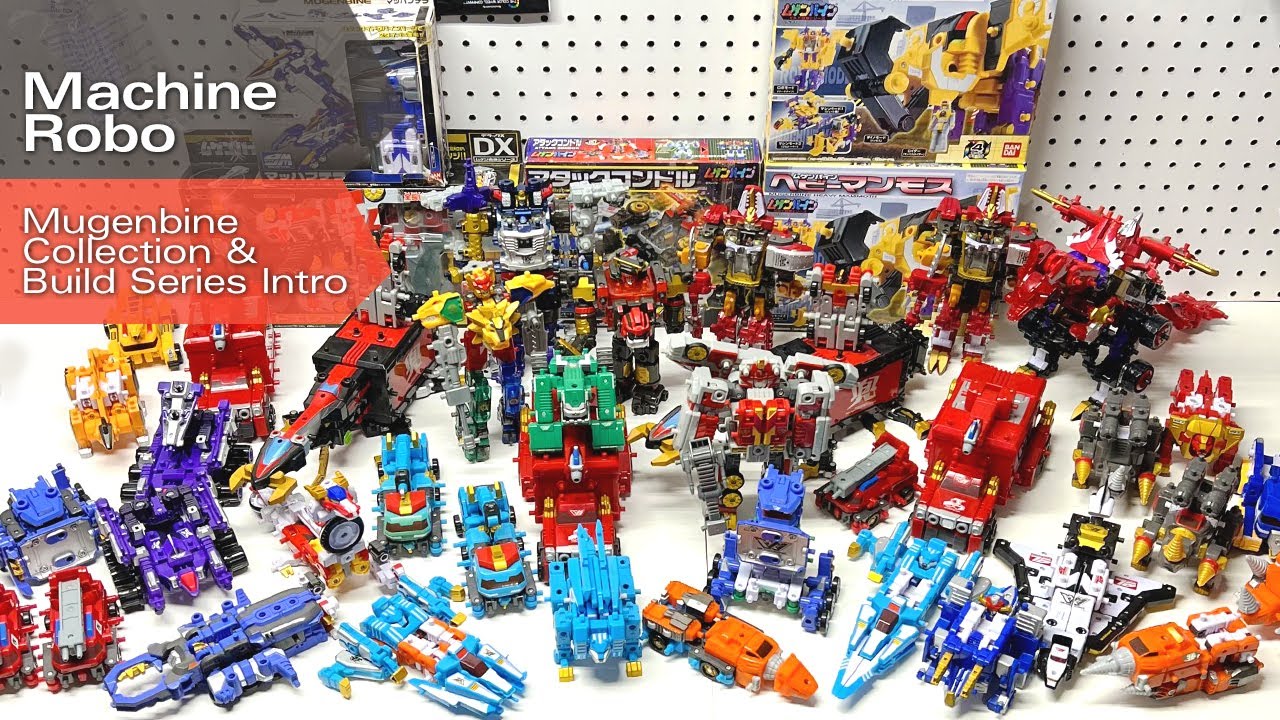 My Mugenbine collection & relaunch of my mugen build videos! マシンロボムゲンバイン