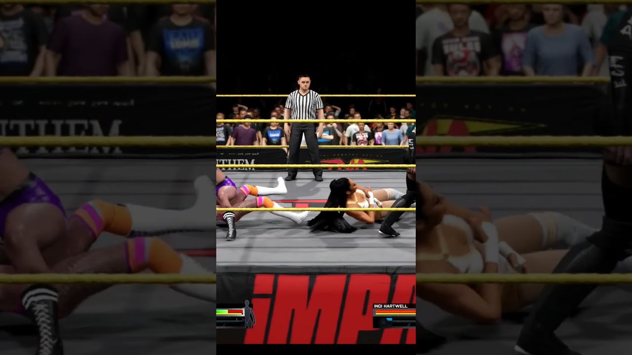 TNA Impact Дэни Луна v Инди Хартвелл v Розмари v Майла Грейс TNA Knockouts Матч претендентов на т...