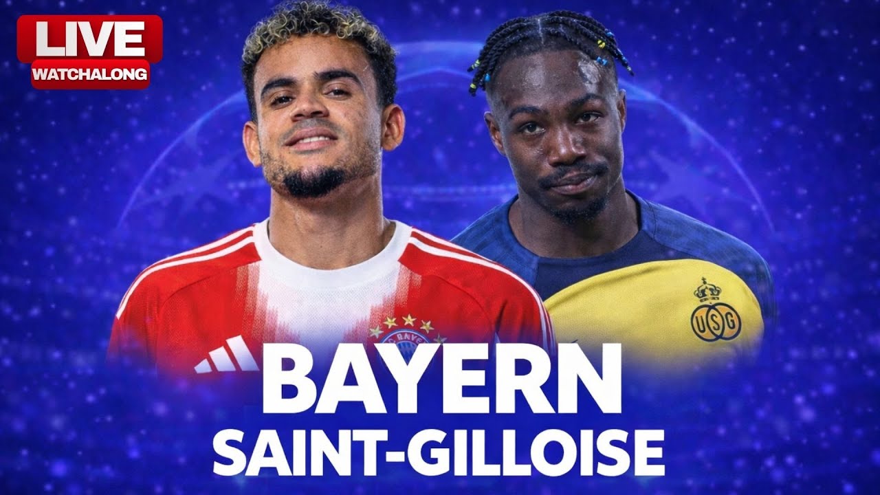 🔴 FC Bayern M&uuml;nchen - Union Saint Gilloise | Champions League Matchday 7 | Watchalong