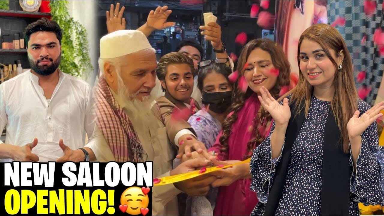 SAIMA OFFICIAL NEW SALON OPENING NIGHT// TOO MUCH FUN ALL FAMILY ENJOY EVENT
