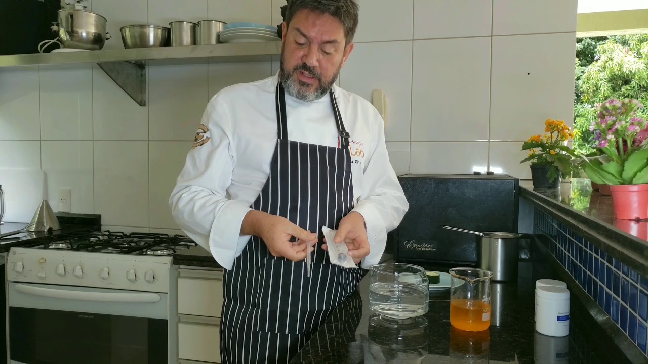 Aula de esferificação básica.