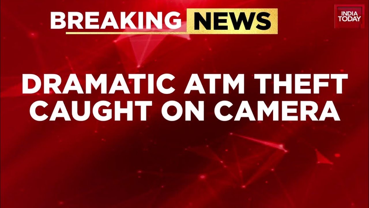 Dramatic ATM Theft in Telangana: Rs 20 Lakh Stolen, Machine Set Ablaze | India Today