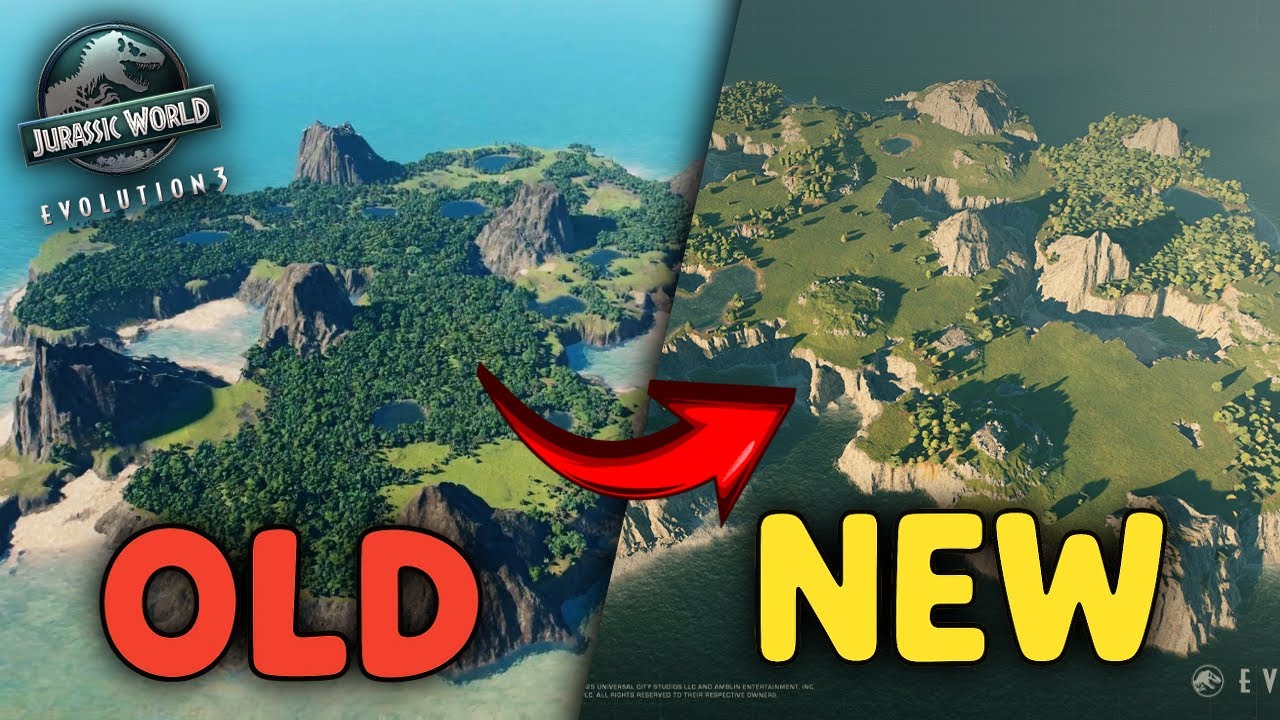 Как УЛУЧШИТЬ ГЕНЕРАТОР ОСТРОВА в JURASSIC WORLD EVOLUTION 3!