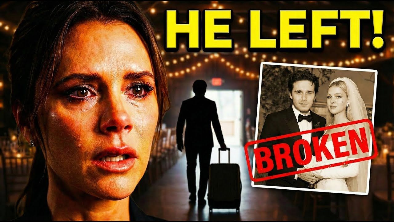 The Wedding Dance That BROKE The Beckhams - Brooklyn LEAVES!