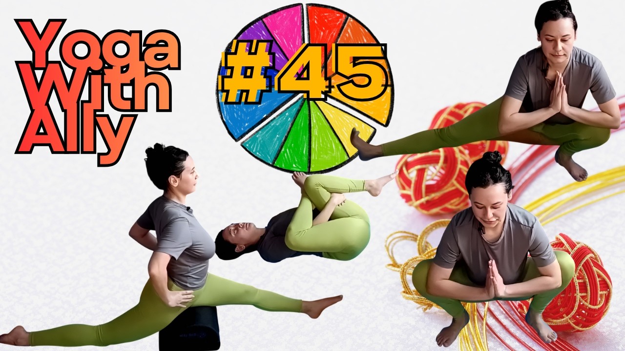Yoga with Ally Day 45 #YogaRoulette #YogaChallenge #MindfulMovement