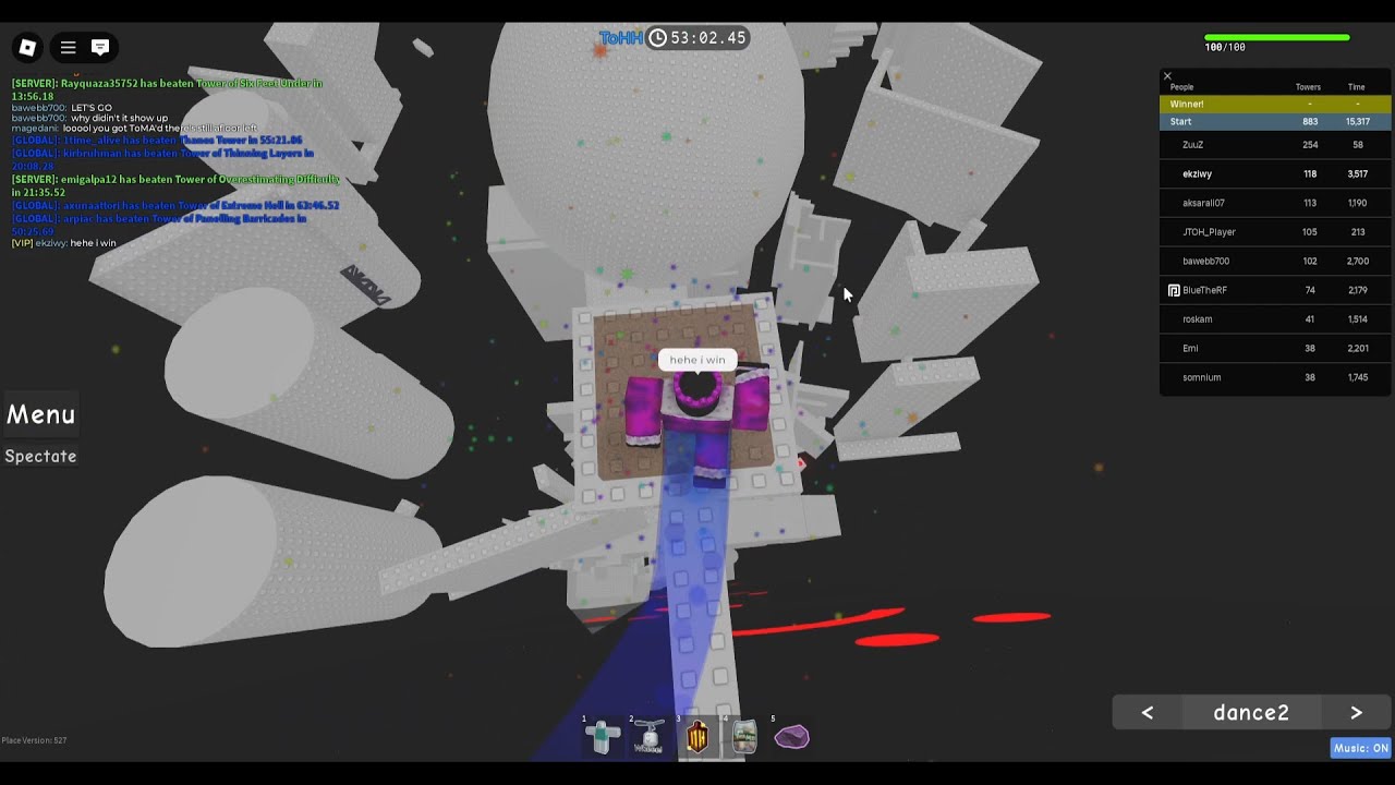 EToH - Tower of Hopeless Hell (ToHH) Completion