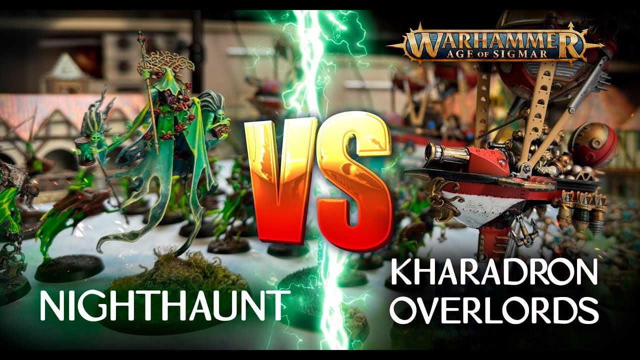 nighthaunt vs kharadron overlords | AoS 4th edition #battlereport #ageofsigmar #warhammer #miniature