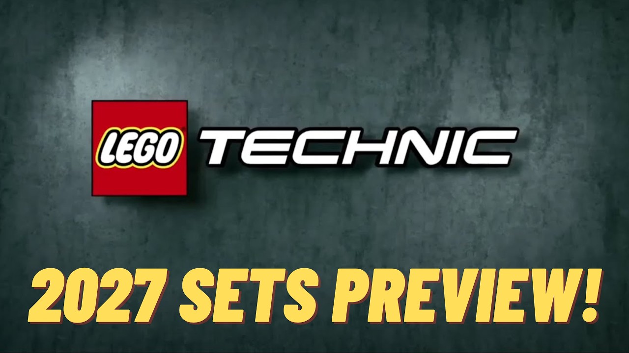 LEGO Technic исполняется 50 лет в 2027 году!