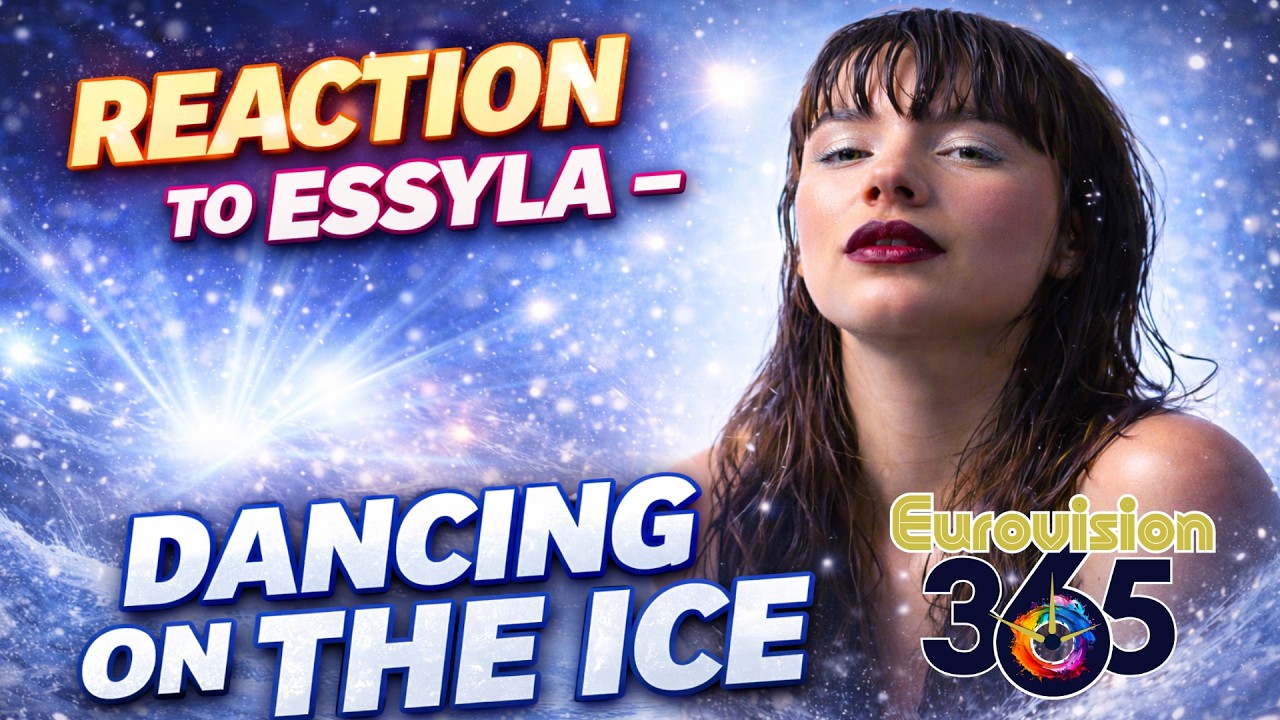 Моя реакция на выступление Эссилы на льду | Евровидение 2026 Бельгия