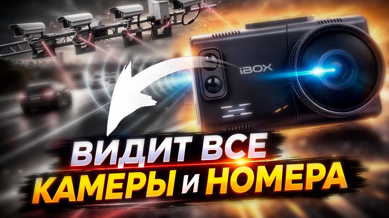 Как не попасть на камеры? iBOX Alta LaserScan WiFi Signature Dual - Не просто видеорегистратор!