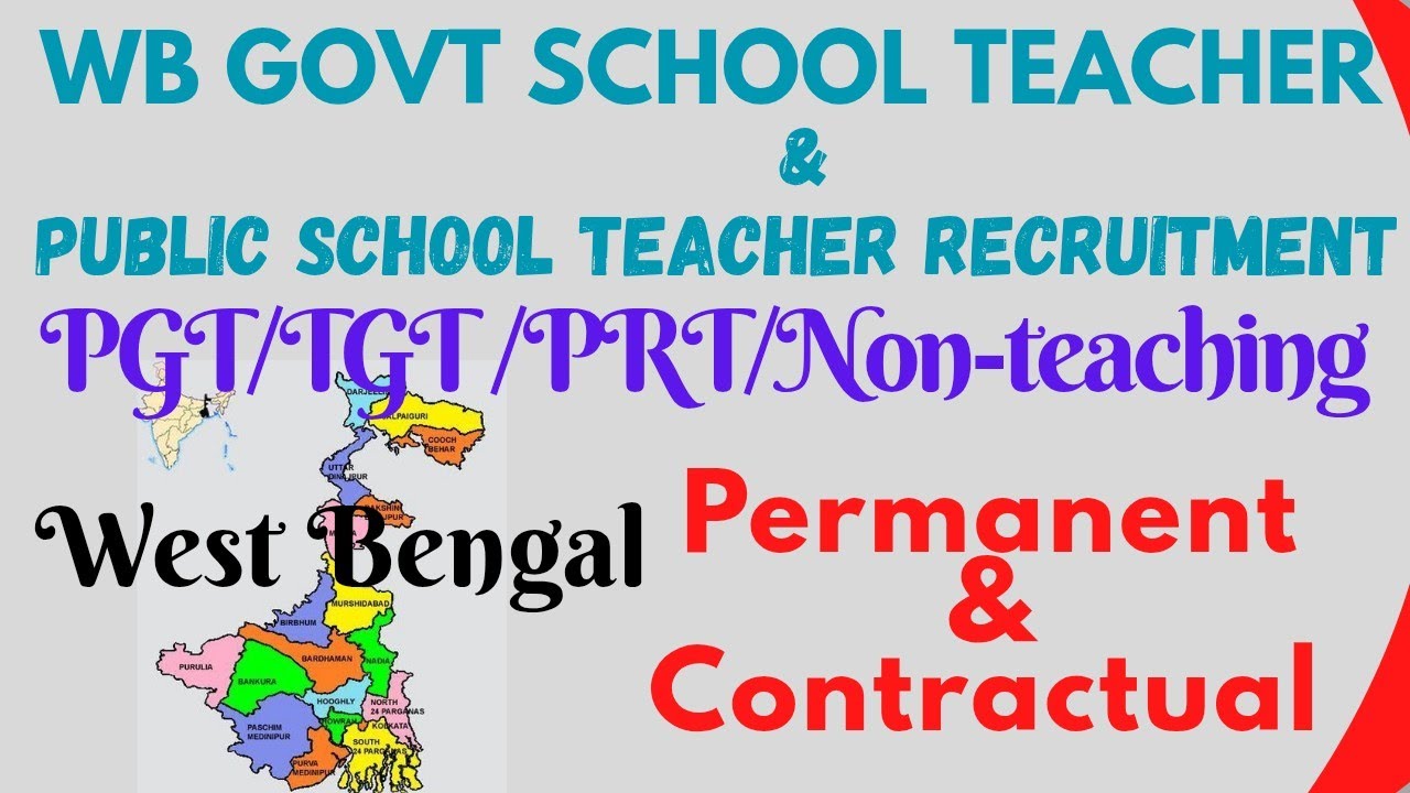 West Bengal Govt & Public School Teacher Recruitment || WB govt Primary School KVS APS Vacancy 