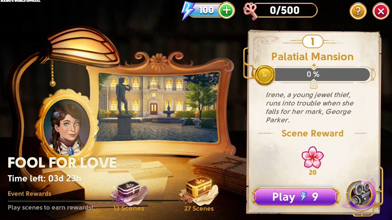June's Journey Secrets 24R Scene 1 Palatial Mansion Word Mode 4K ULTRA HD