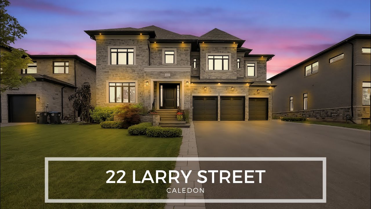 Luxury Real Estate Cinematic Video | 22 Larry Street, Caledon, Ontario | Sony a7iv | Mavic 2 Pro 4k