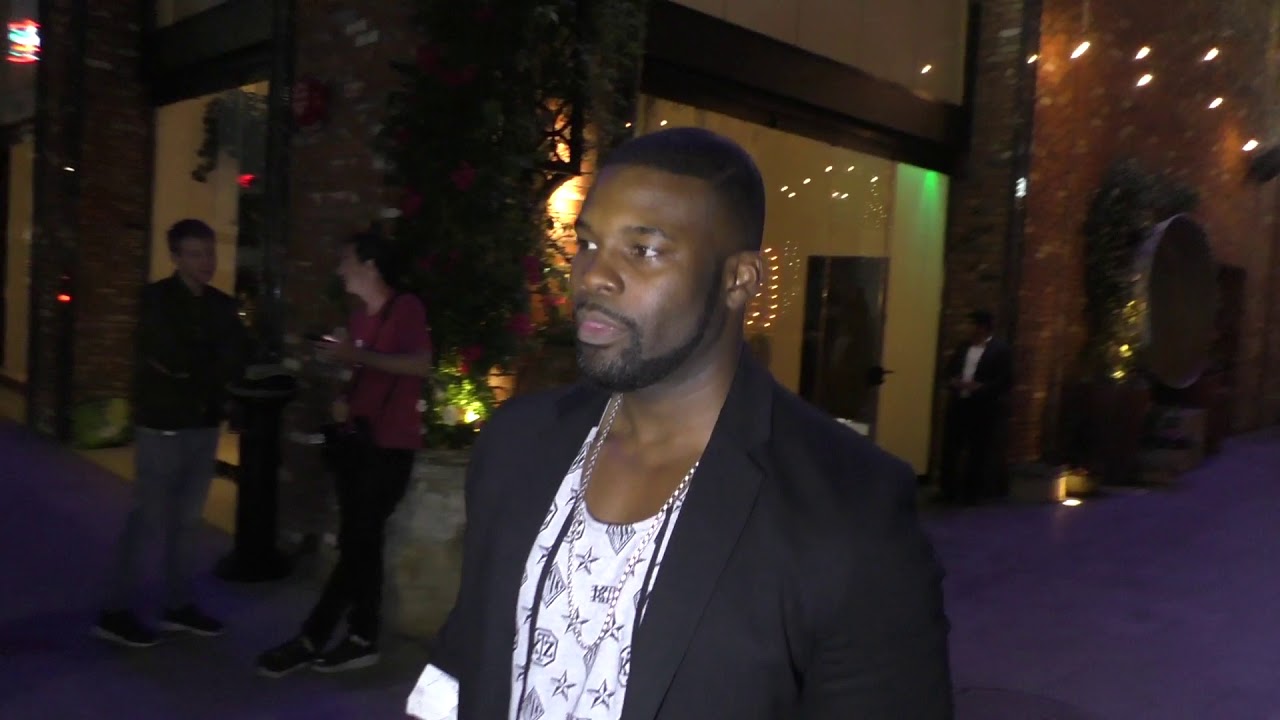 Amin Joseph talks about the drug lifestyle from his role on Snowfall outside TAO Restaurant in Holly