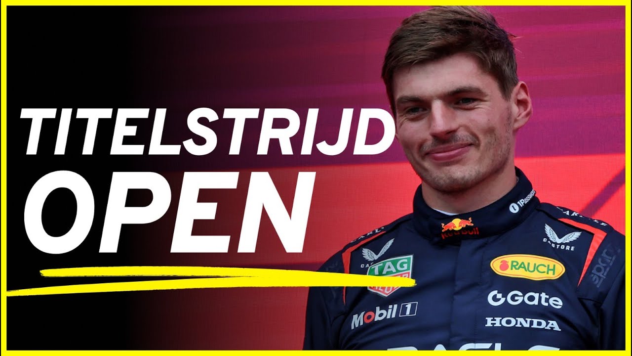 Verstappen heeft titelstrijd weer opengebroken | F1 VANDAAG