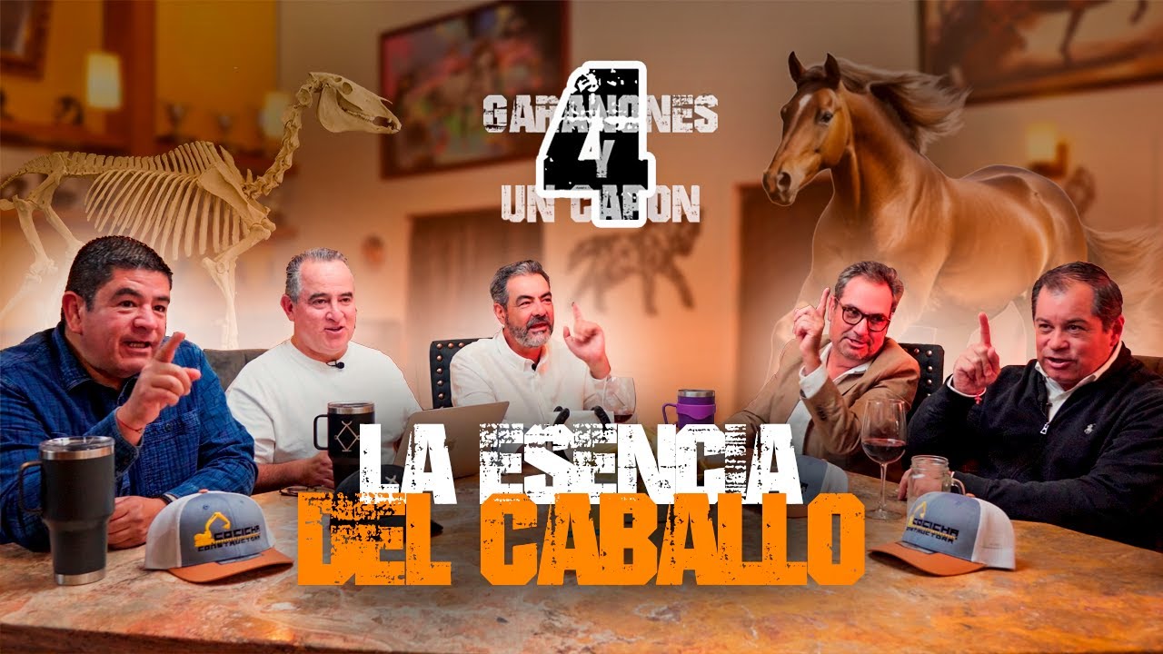 Esencia y Naturaleza del Caballo -EP02 4 Gara&ntilde;ones y 1 Cap&oacute;n, Podcast Agua Zarca, Caballos Espa&ntilde;oles