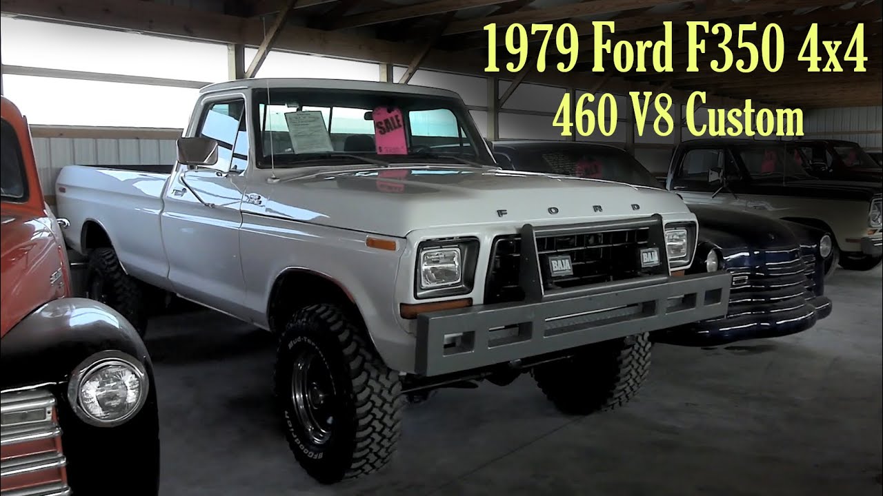 1979 Ford F350 Custom 4x4 460 V8 at Country Classic Cars