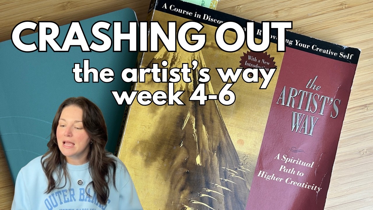A week with no consuming?│Artist's Way Week 4-6 Recap, Social Media Detox, Creative Recovery