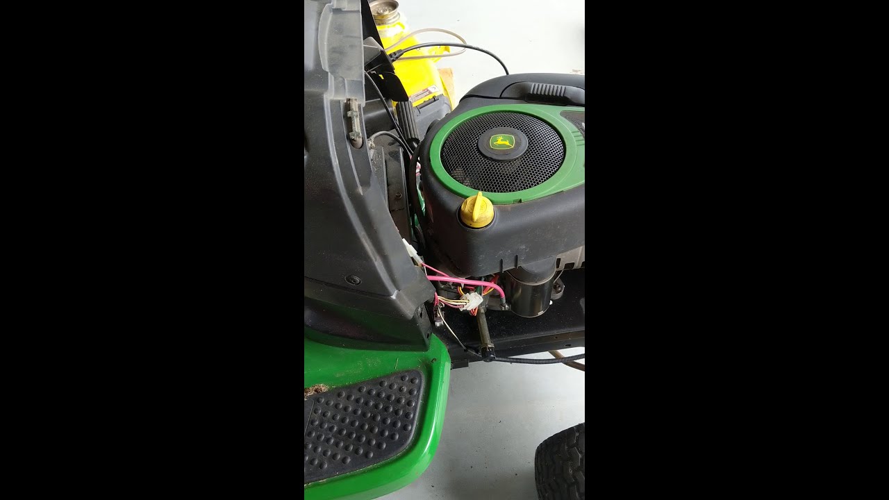 John Deere LA105 Main Drive Belt Replacement