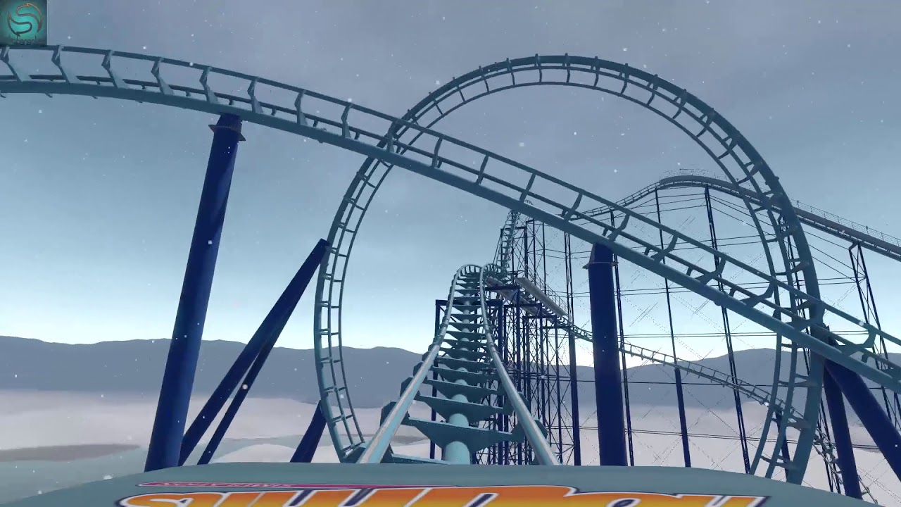 Polar Vortex (No Limits 2 looping coaster)