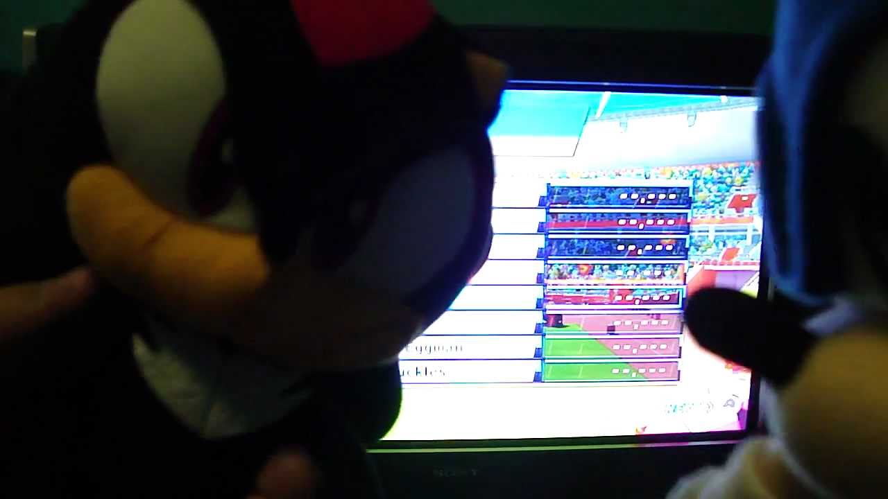 Sonic vs Shadow: Mario & Sonic LONDON 2012 in Runing (Athletics)