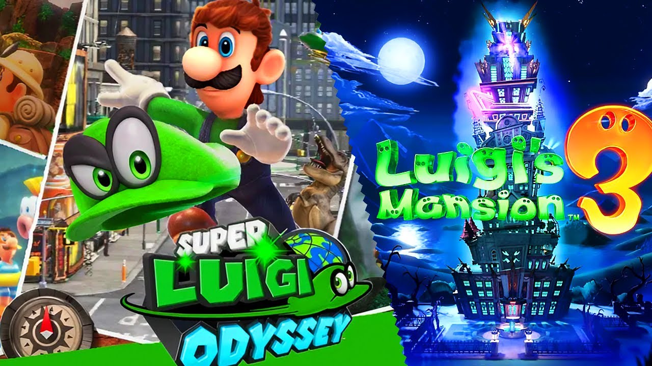 Super Luigi Odyssey + Luigi's Mansion 3 - Full Game Walkthrough