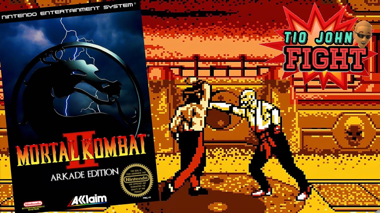 MORTAL KOMBAT II - Arkade Edtion Vers&atilde;o 1.1 do DRAX01 (TJ Fight) EP. 394