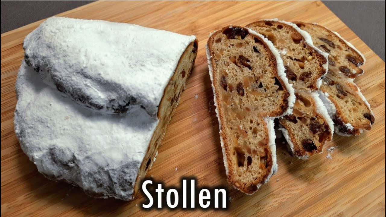 Christmas Stollen (real German Meister’s recipe)