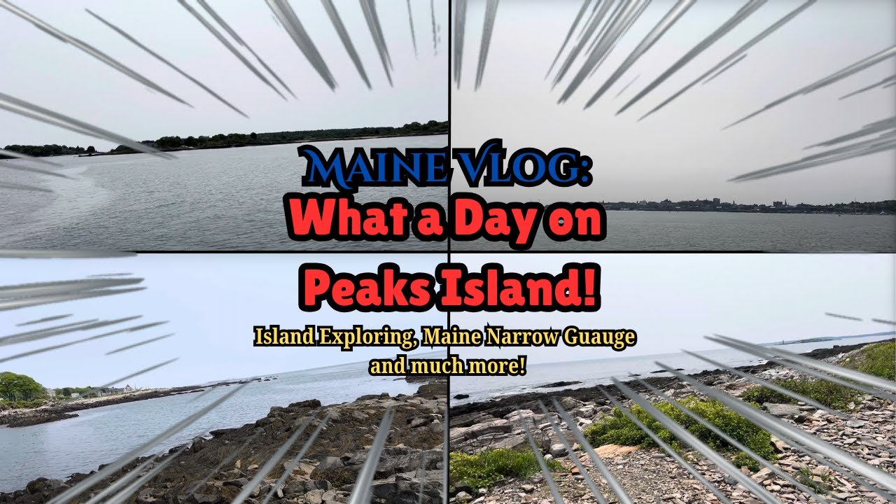 A Fun Day on Peaks Island! | Maine Vlog '25