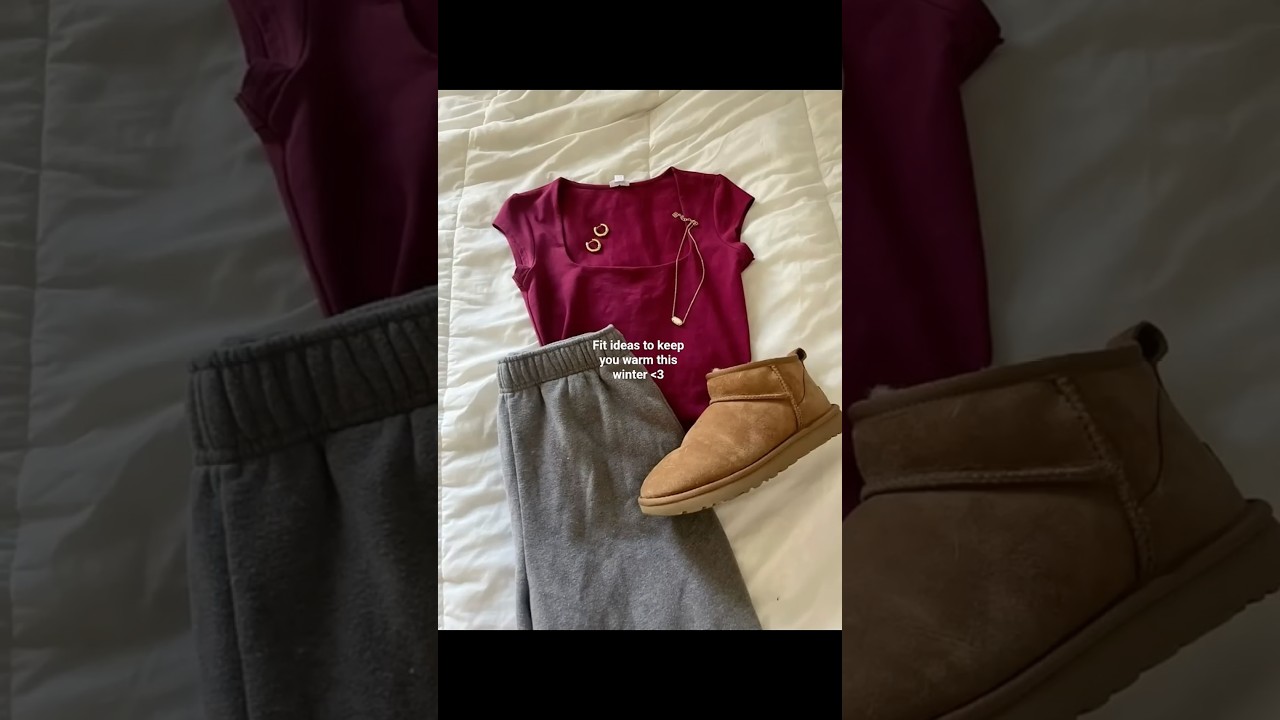 Winter fit ideas 🤍 #outfit #uggs #sambas #winter #aesthetic #jewelry #fyp #relatable #viral