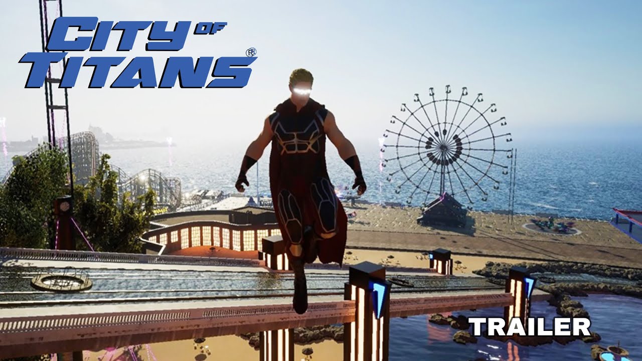 City of Titans Trailer | Explore Titan City North with a Fly Through of this Indie Superhero MMO