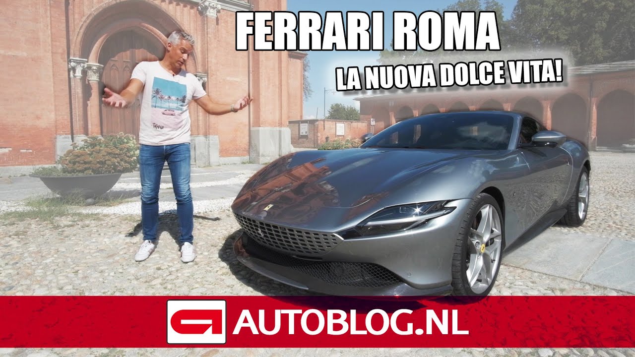 Ferrari Roma rijtest - De mooiste Ferrari van nu!