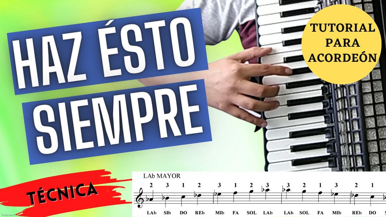 🚀 APRENDE TODAS LAS ESCALAS MAYORES, COMO TOCARLAS EN ACORDEON, CONSEJOS UTILES, SU ESTUDIO Y USO