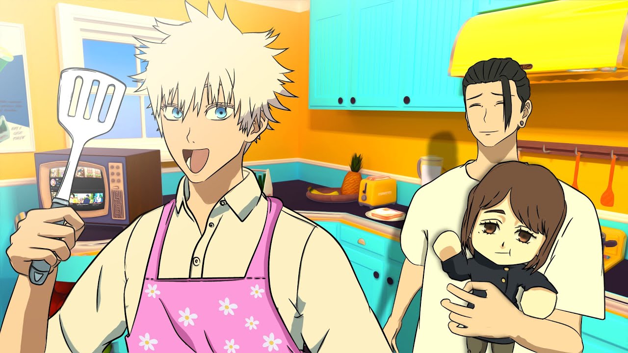 Gojo and Geto babysit Shoko! (jujutsu kaisen vr)