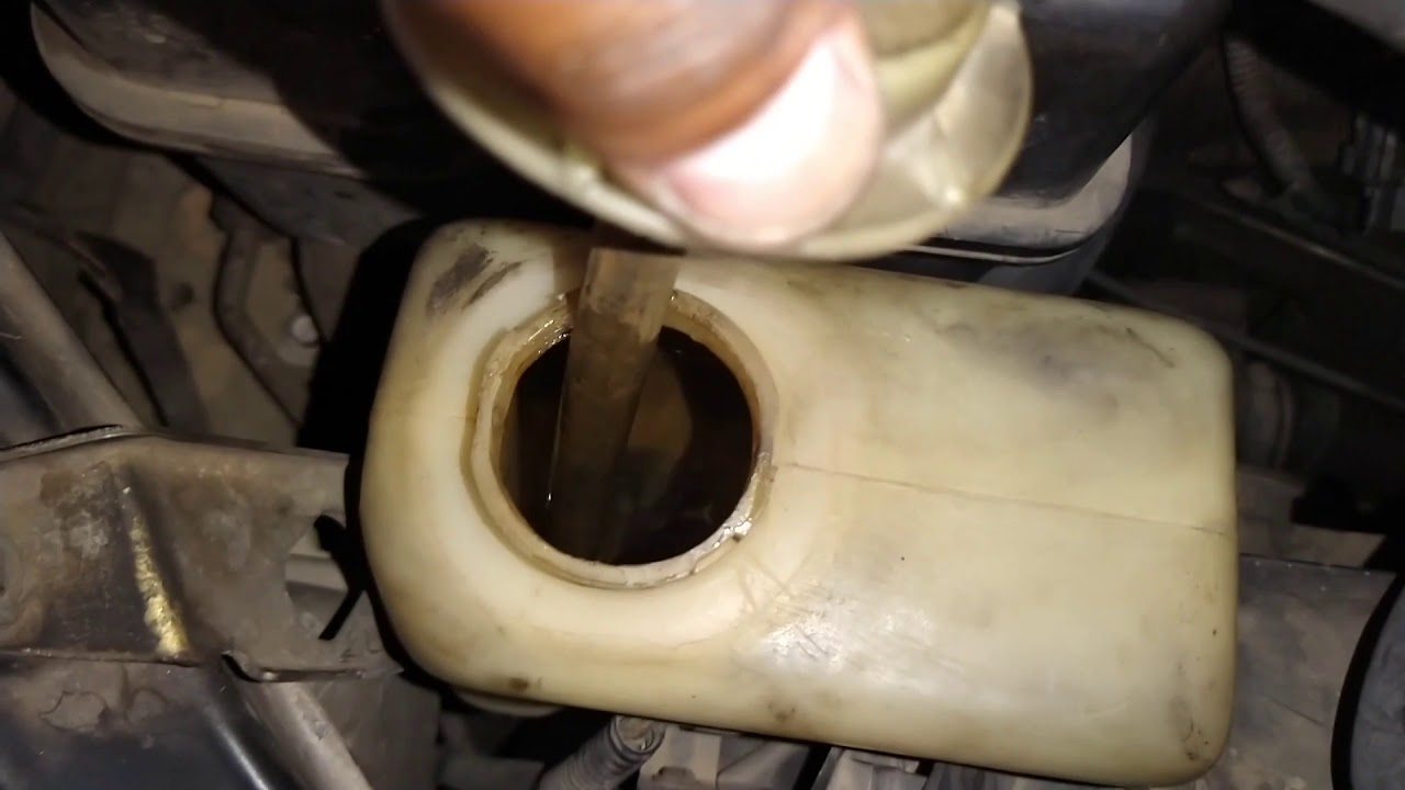reservatório de água borbulhando, dica - Honda Civic 99